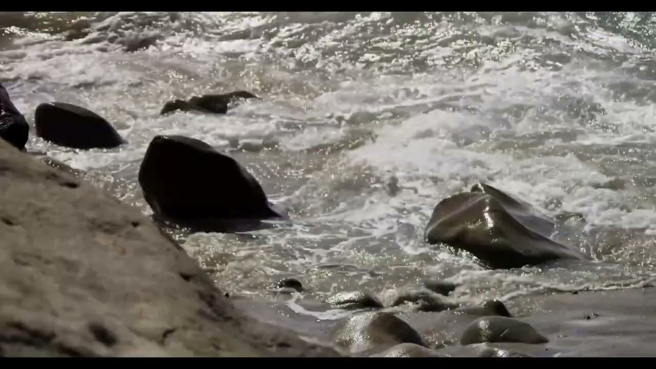 🌊 SONIDOS DEL MAR para DORMIR Profundamente 2 Horas Relajantes 💤 -  (olas contra roca)