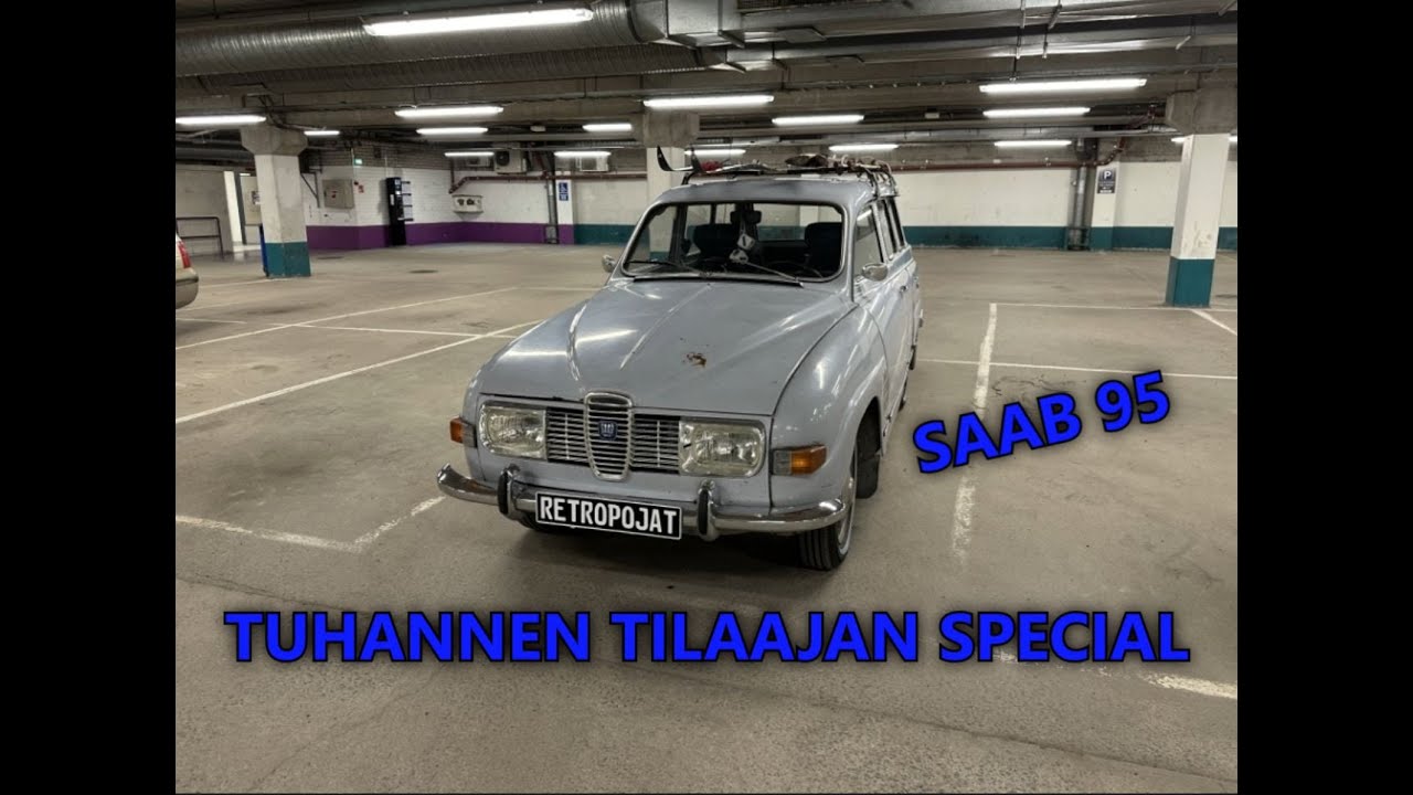 Tuhannen tilaajan Special: Saab 95 V4 vm.1971