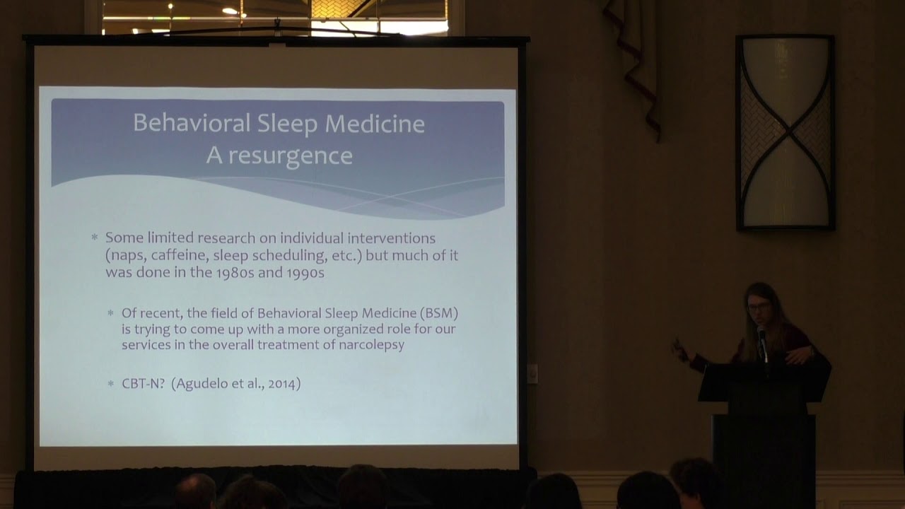 Dr. Shelby Harris: Behavioral Treatments for Narcolepsy