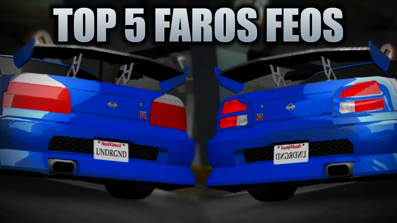Top 5 faros traseros feos para el Nissan Skyline R34 - NFS Underground