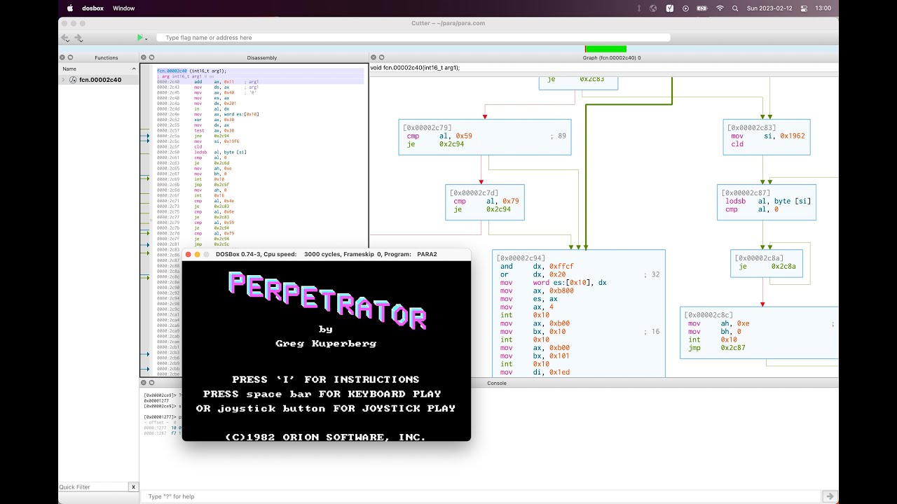 Reverse engineering an old DOS game (part 2 of N)