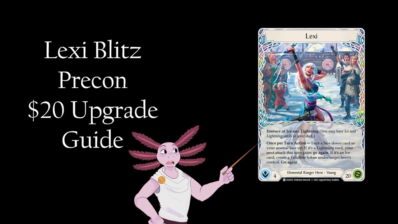 An Axolotl's $20 Guide to Upgrading the Lexi Blitz Deck