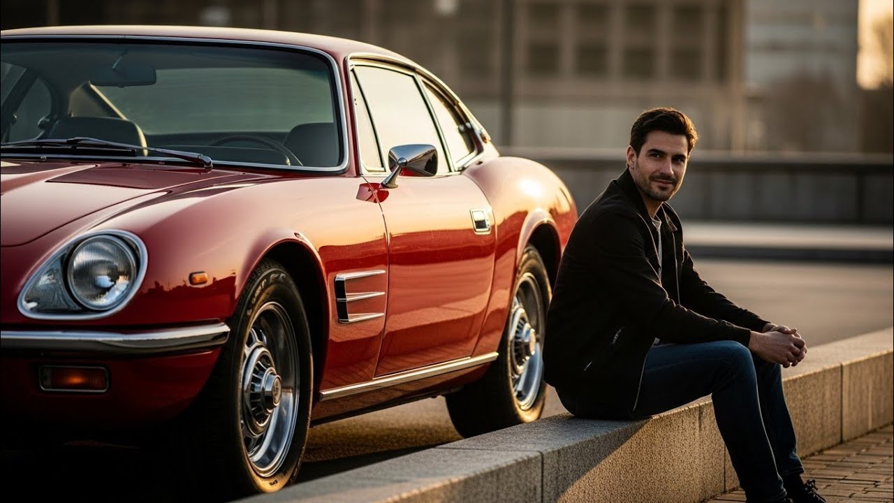 Car Man Restoring a Red Sports Car | Relaxing ASMR Car Care & Storytelling