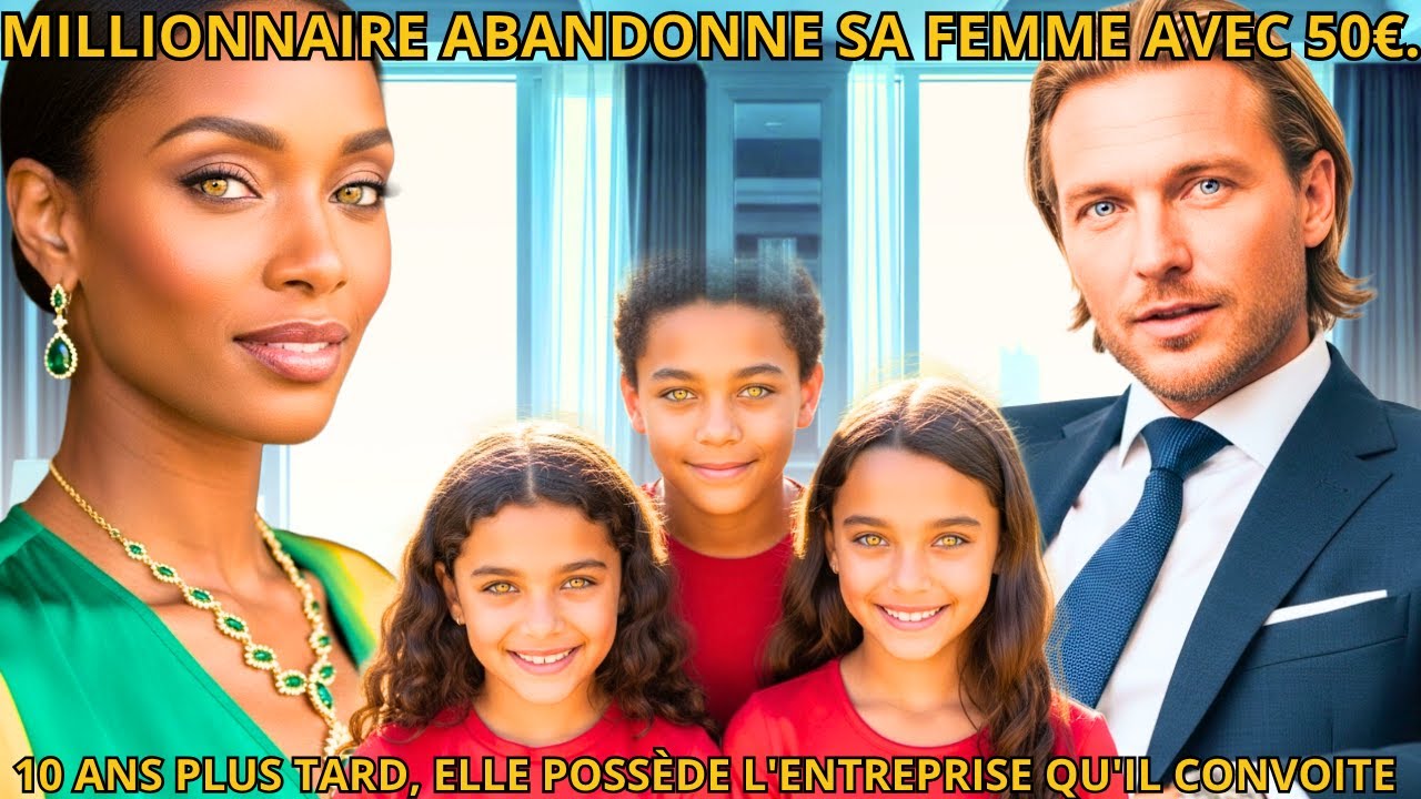 Millionnaire Abandonne Sa Femme Avec 50€. 10 Ans Plus Tard, Elle Possède L’Entreprise Qu’Il Convoite