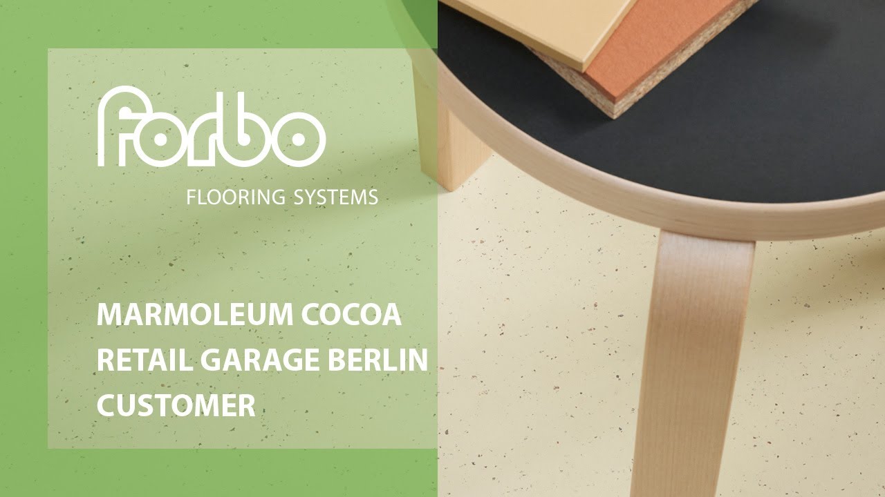 Marmoleum cocoa - Retail Garage Berlin - Customer | Forbo Flooring Systems
