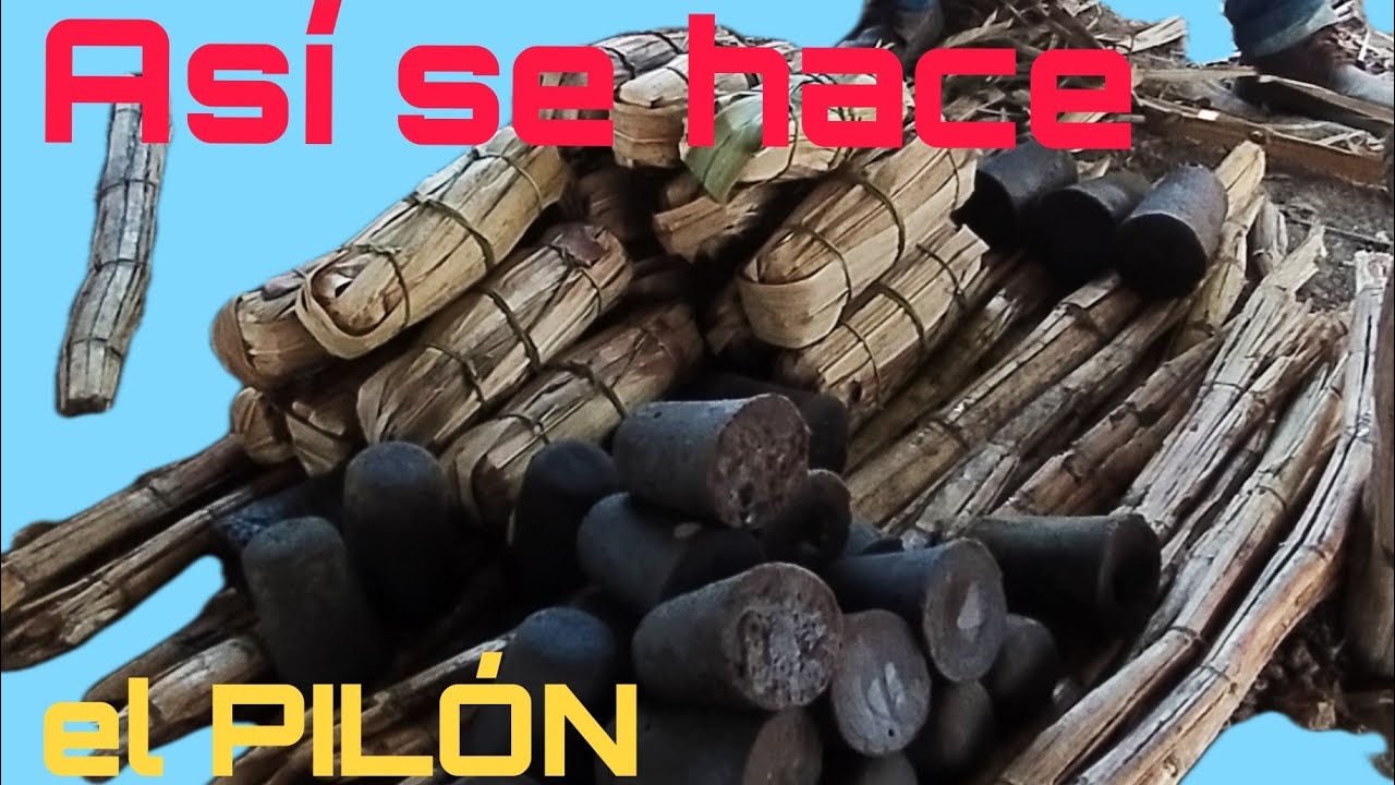 Así se HACE el PILÓN(piloncillo) en la huasteca.