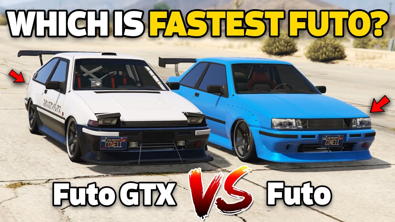 GTA 5 ONLINE - FUTO GTX VS FUTO (WHICH IS FASTEST?)