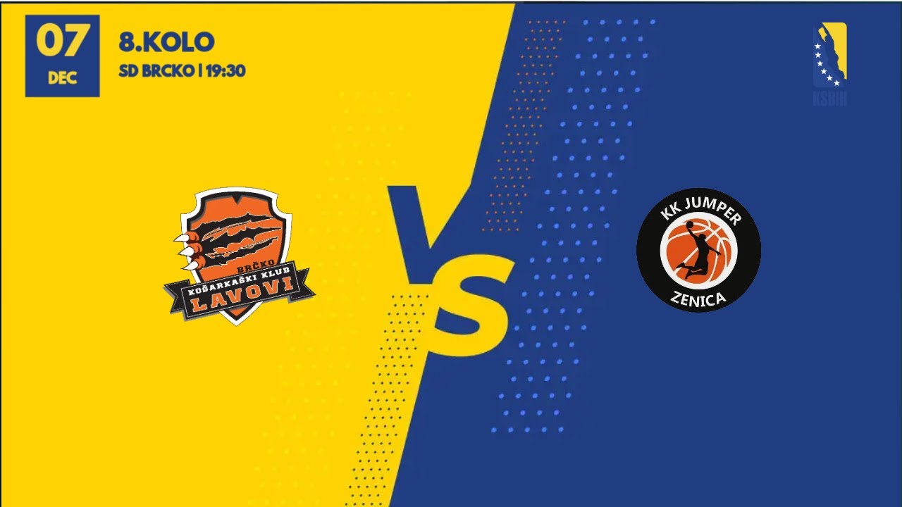 KK Lavovi vs  KK Jumper Taurus | 8. kolo | KSBIH | 2025/2026