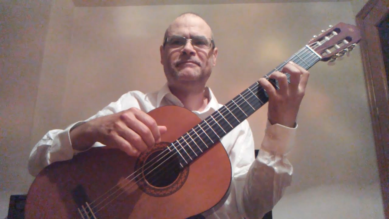 Study No.25 Op.60 by Matteo Carcassi on Yamaha CX40 II