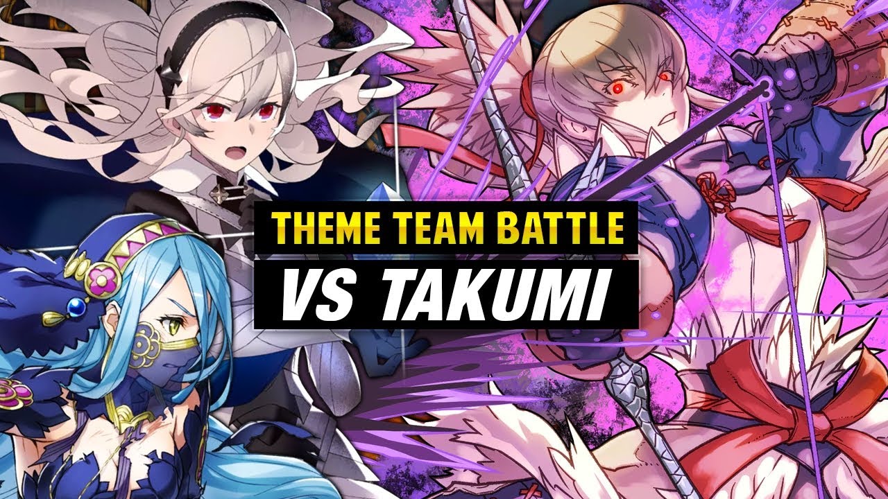 BETRAYAL! Fallen Takumi GHB Vs. Female Corrin THEME BATTLE - Fire Emblem Heroes [FEH]