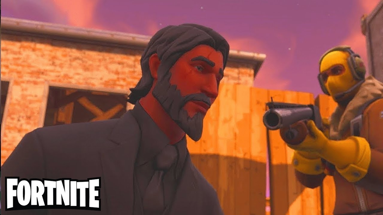 Raptor takes out John Wick in Fortnite!