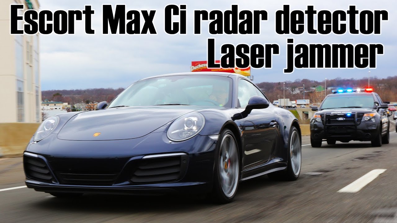 Escort Max CI integrated radar detector laser jammer install / setup