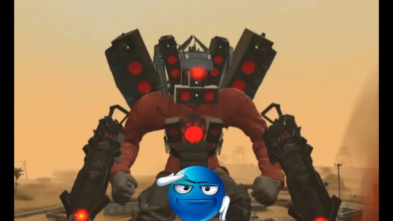 Titanspeakerman in the ogskibiditoliet but Titanspeakerman in the skibiditolietfanmadeanimation🔥🥶☠️👑