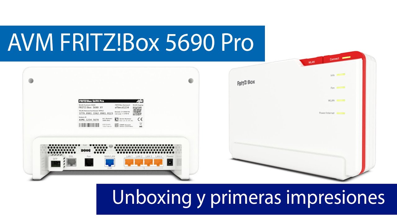 Conoce el AVM FRITZ!Box 5690 Pro, el router de fibra CASI perfecto