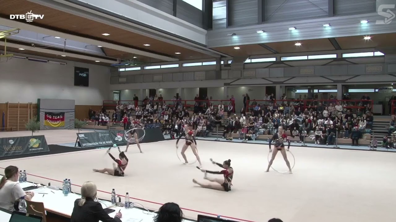 AIN group 3 HOOPS and 4 CLUBS 19,75 - Apparatus Final - Gymnastik International 2026
