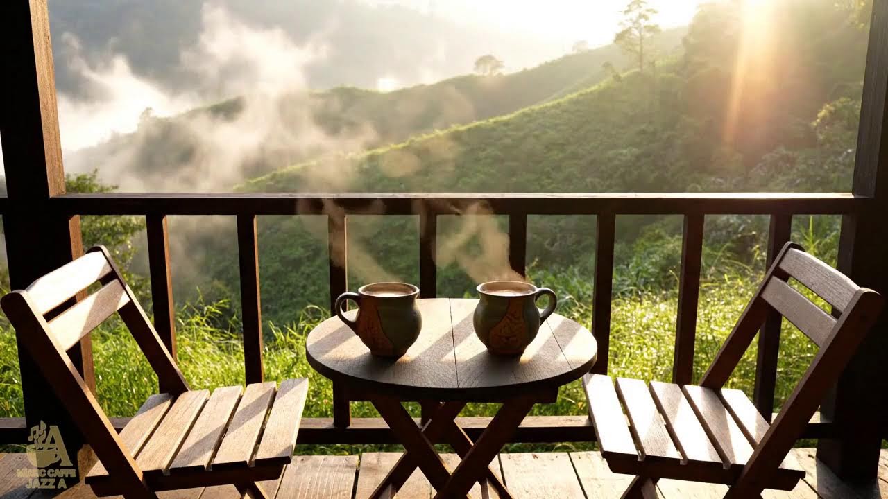 Achieve Deep Focus & Serenity: Balcony ASMR, Jazz & City Ambiance 🎶