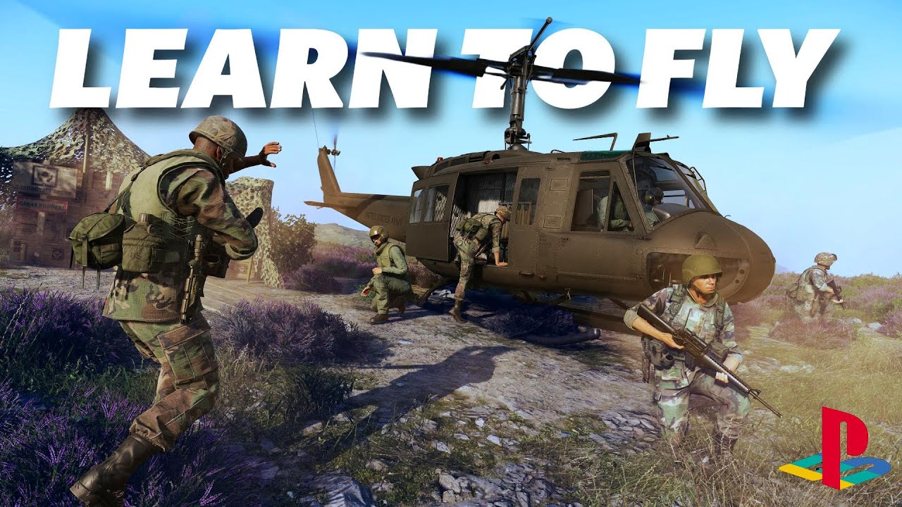 Эффективная программа обучения управлению вертолетом Arma Reforger.