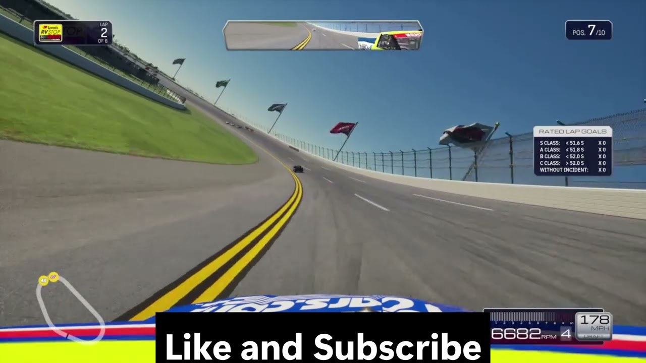 NASCAR 25 crazy online race