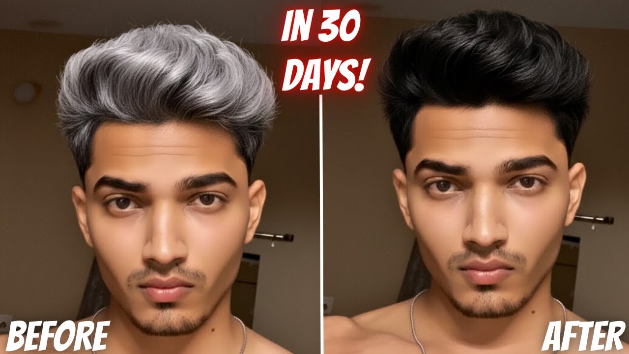 How I Reversed My White Hair Naturally | White hair problem solution