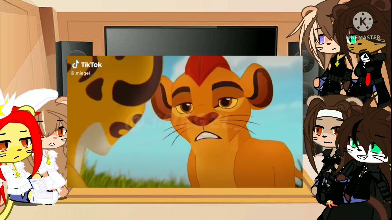 Реакция Муфасы+Сараби на своих внуков и Шрама+Зиры на своих детей(приемника)