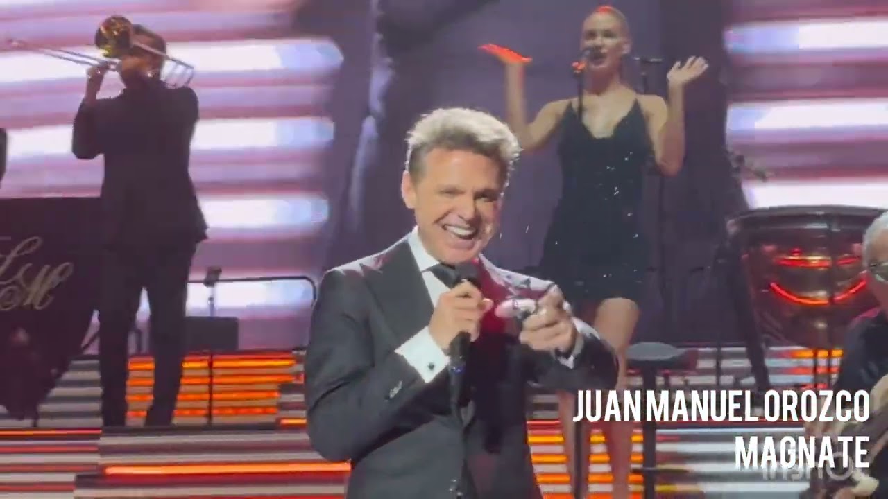 LUIS MIGUEL  “Suave” TOUR 2023 ARENA CDMX 20 11 2023
