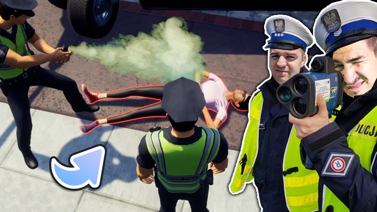 SYMULATOR POLICJANTA WYMYKA SIĘ SPOD KONTROLI 😂