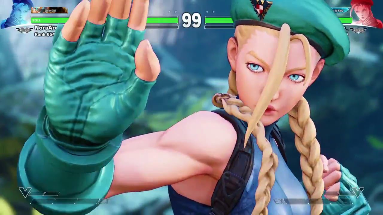 STREET FIGHTER V NoraArcFan (Me) vs. _xMasqueradex_ (Cammy) 2/19/16