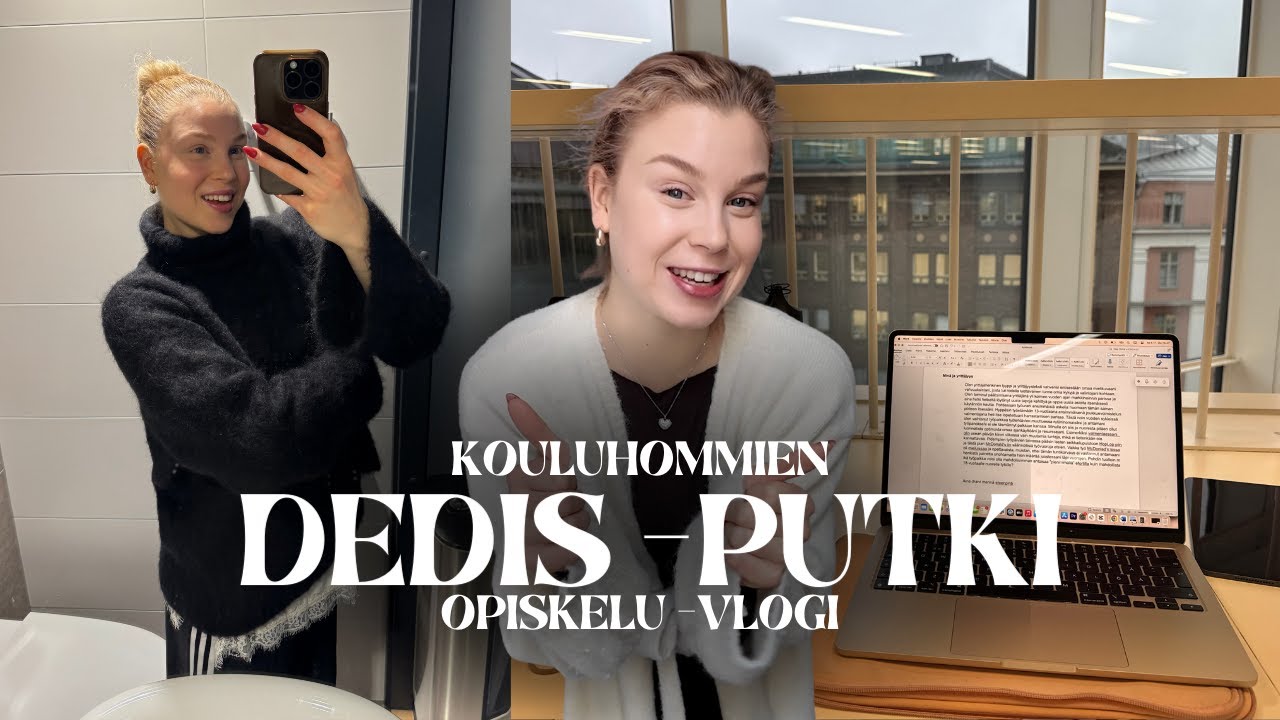 RIIT&Auml;NK&Ouml; AMK -TUTKINNOLLA ? - opiskelu vlogi