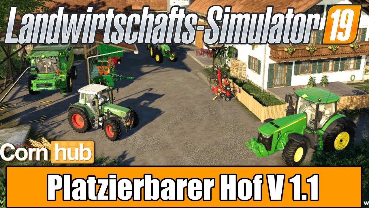 LS19 Modvorstellung - Platzierbarer Hof V 1.1 - Farming Simulator 19 Mods