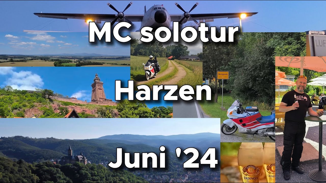 MC solotur - Harzen - Juni 24 - Honda CBR 1000 F