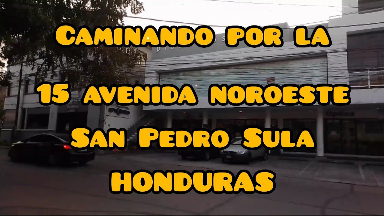 caminando por la 15 avenida noroeste S.P.S