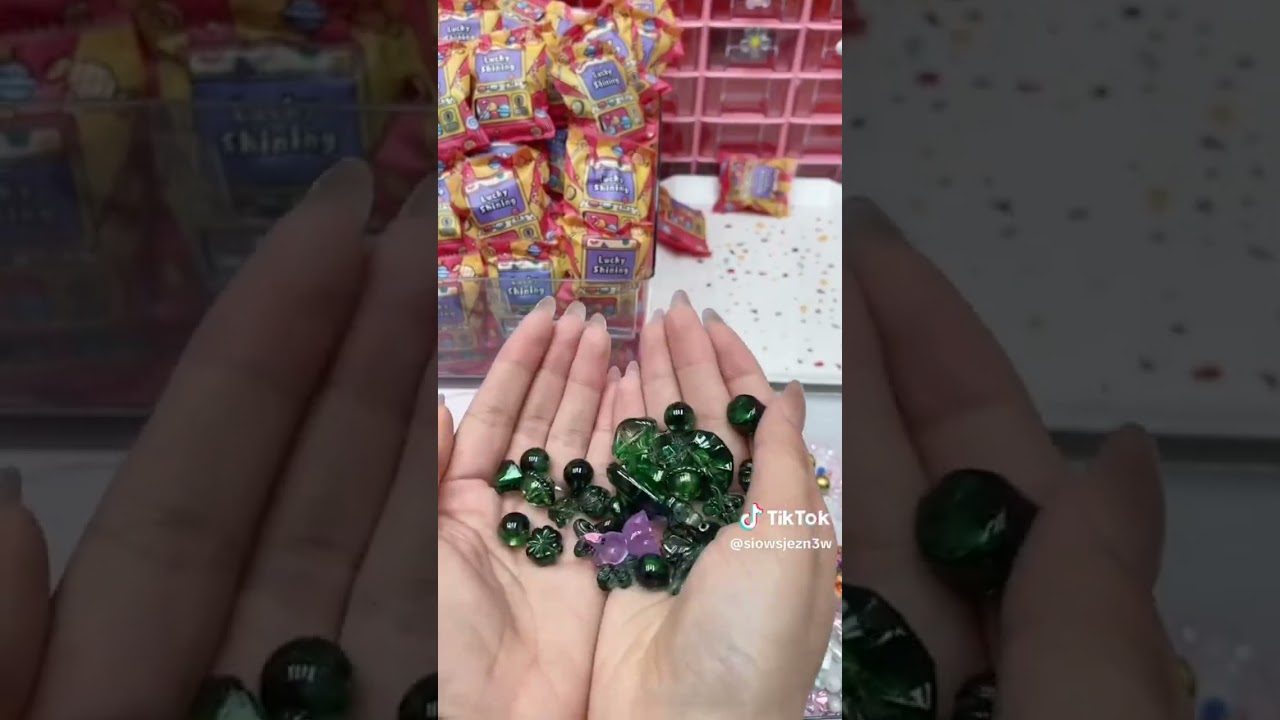 Packing acrylic beads and glass beads compilation #beads #glass #acrylic #order #packing #cute 