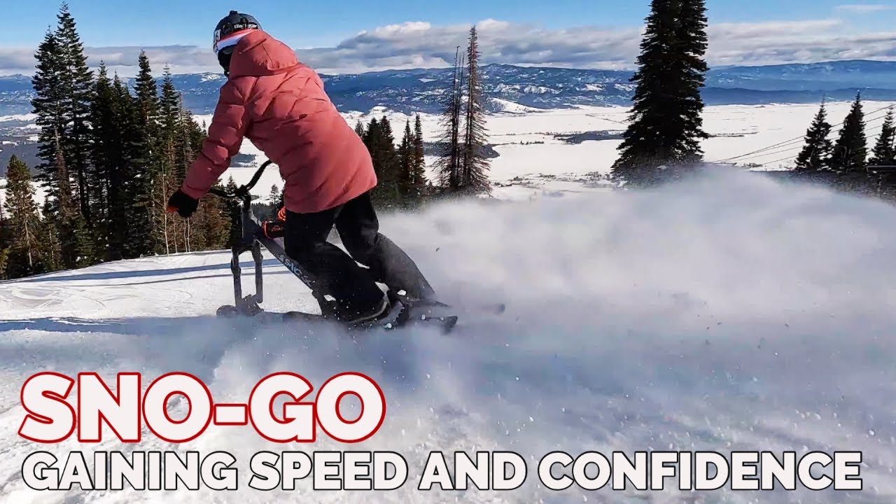 Our best Sno-Go ski bike edit yet?!?