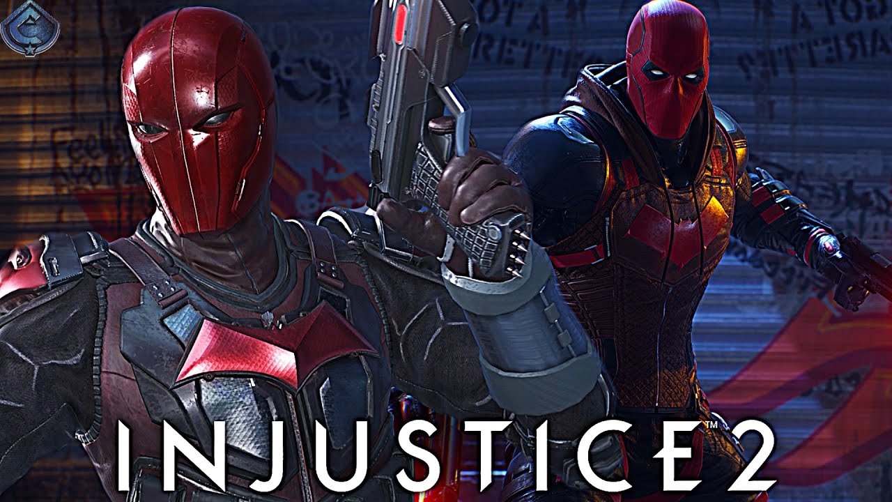 Injustice 2 Online - AWESOME GOTHAM KNIGHTS RED HOOD COMBOS!