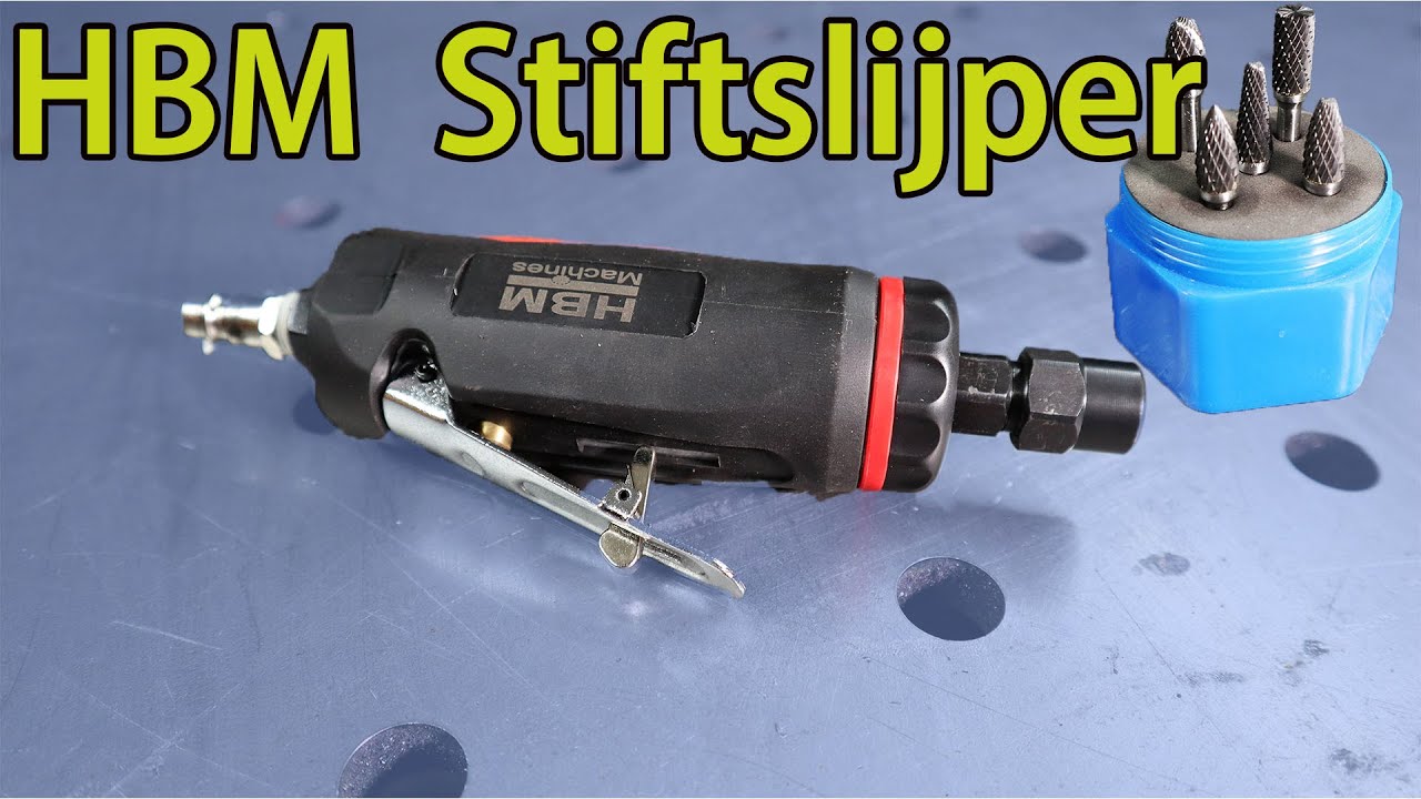 HBM Professionele Stiftslijper op lucht review de eerste indruk.