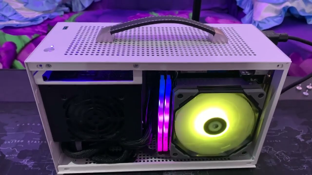 7.5L ITX Build | Ryzen 5 5500 | Gigabyte A520I | PCCooler I100