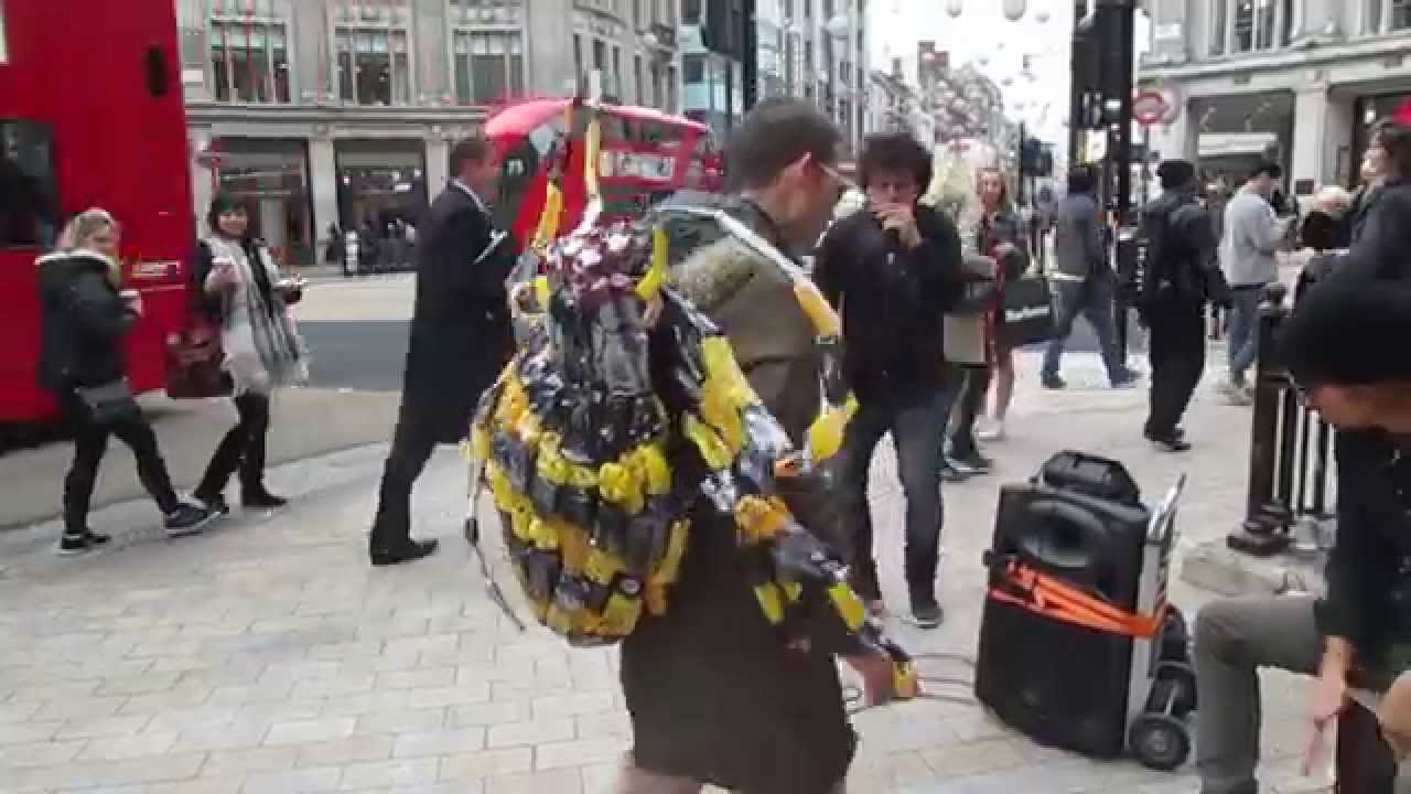 Spider Street Show #11☆Moses Concas & Takeshi Spider, Street Live in London U.K Music10.20, 2015 172