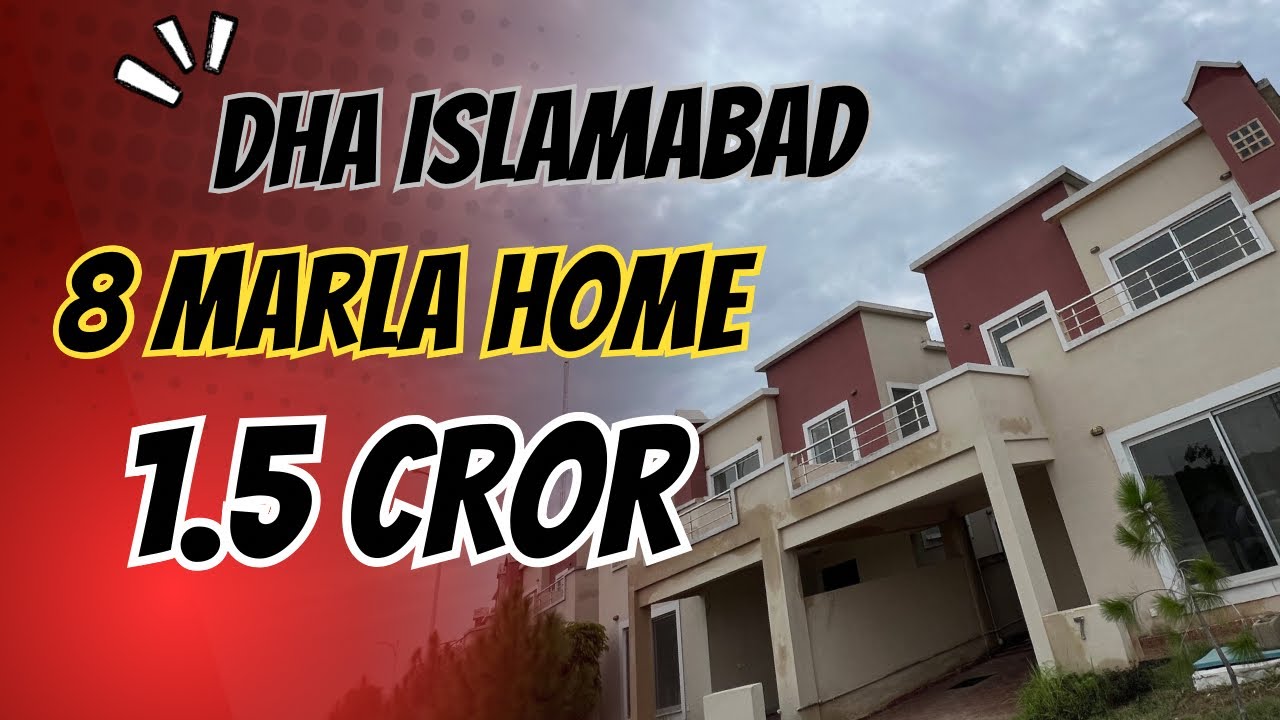 8 MARLA HOME IN 15 MILLION - DHA ISLAMABAD