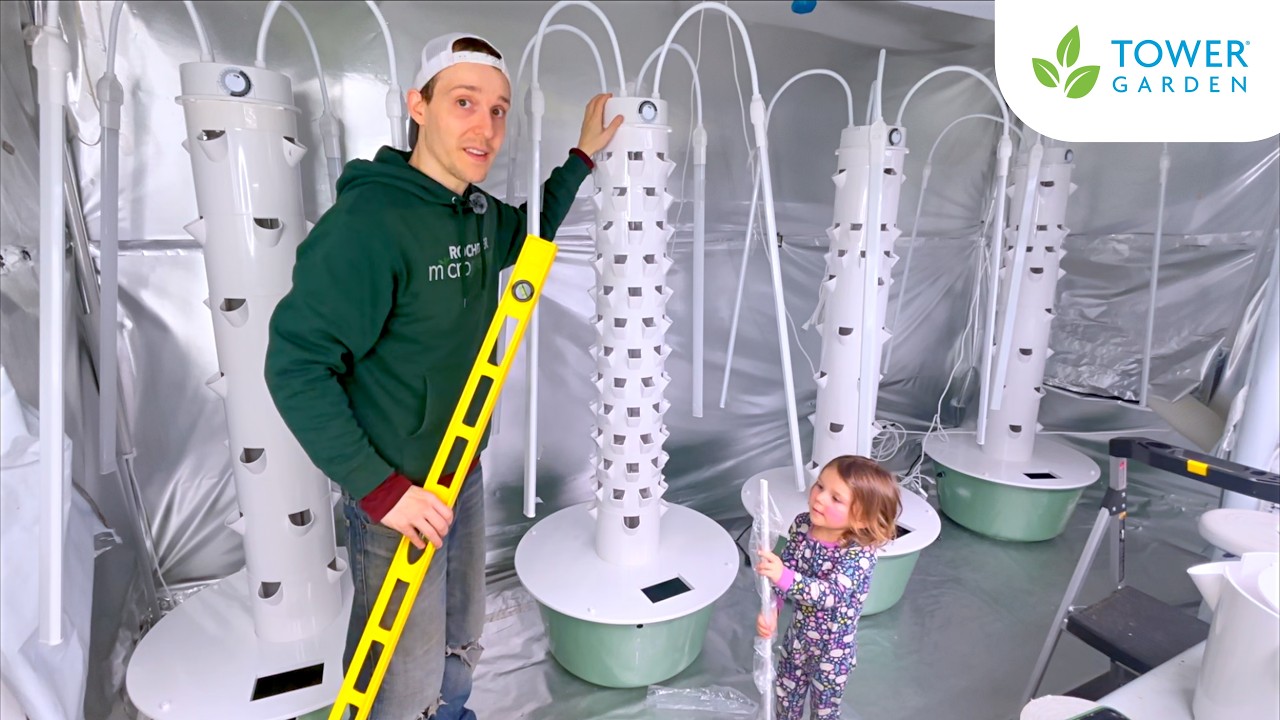 How To Install Tower Garden Lights The EASY Way!
