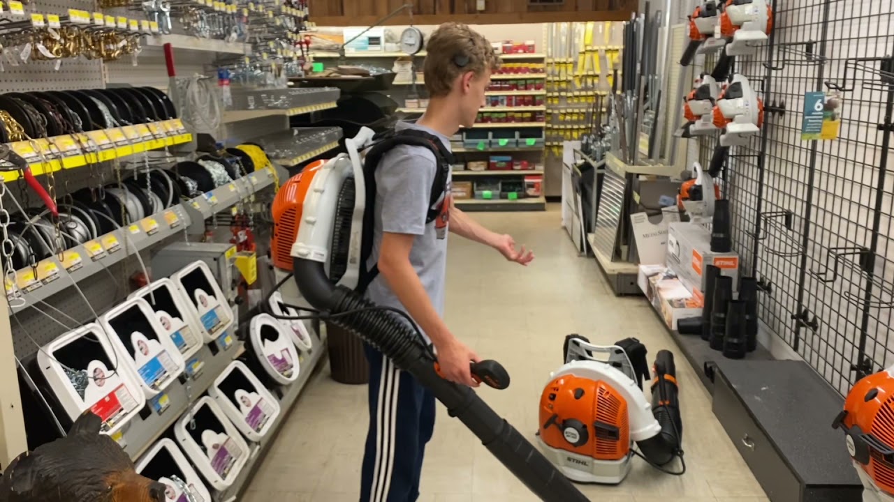 Either buying a Stihl BR600 or a BR700?