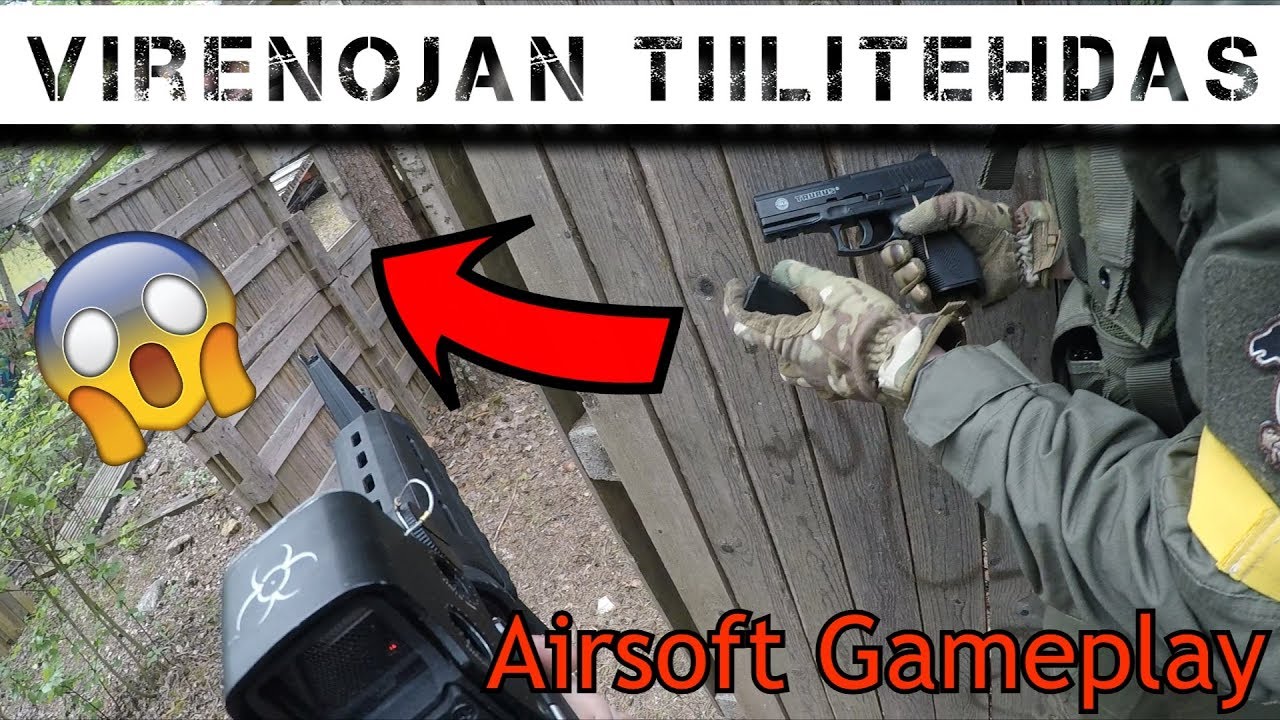 Airsoft Suomi: Virenojan Tiilitehdas - Jorma Ottaa Ja Lent&auml;&auml;