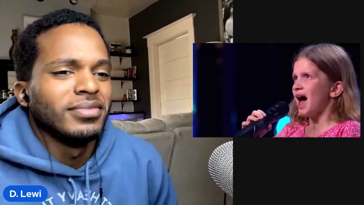 D. Lewi Reacts to Amanda SURPRISES 11-year-old with Audition and a GOLDEN Buzzer