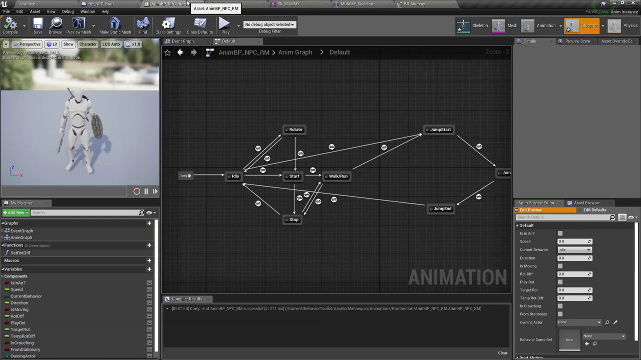AI Toolkit - Root Motion System