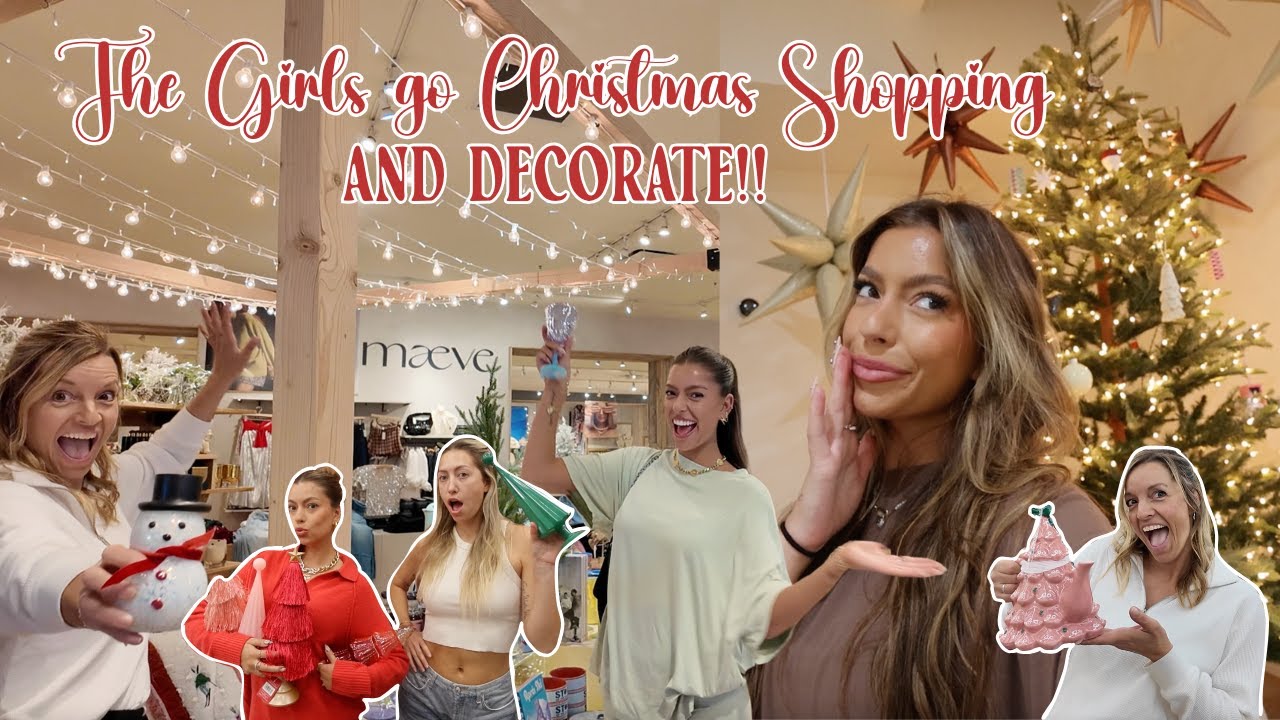 6 МАГАЗИНОВ И ПОЗЖЕ УКРАШЕНИЕ... ~vlogmas день 2~
