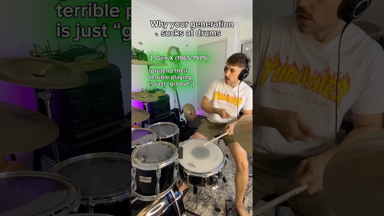 This is why you suck at drums… 