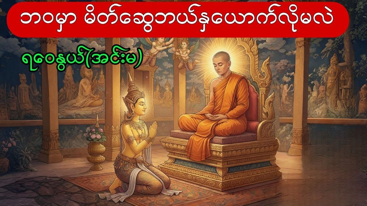 ဘ၀မှာရှိရမဲ့ မိတ်ဆွေများ #ရဝေနွယ်(အင်းမ) #၀တ္ထုတို #audiobookmm