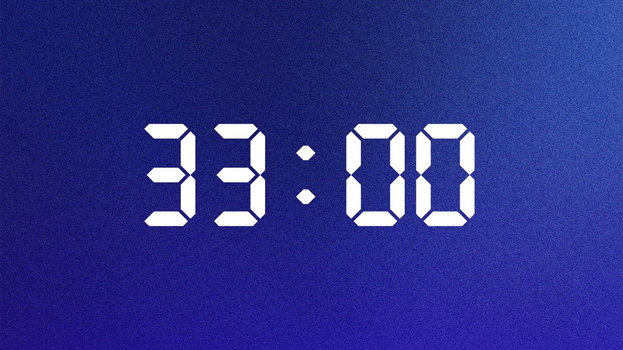 33 Minute Timer to Shift Your Brain Waves to Focus & Stay in Frequency | Deep State Edition | NX 🎵🎵