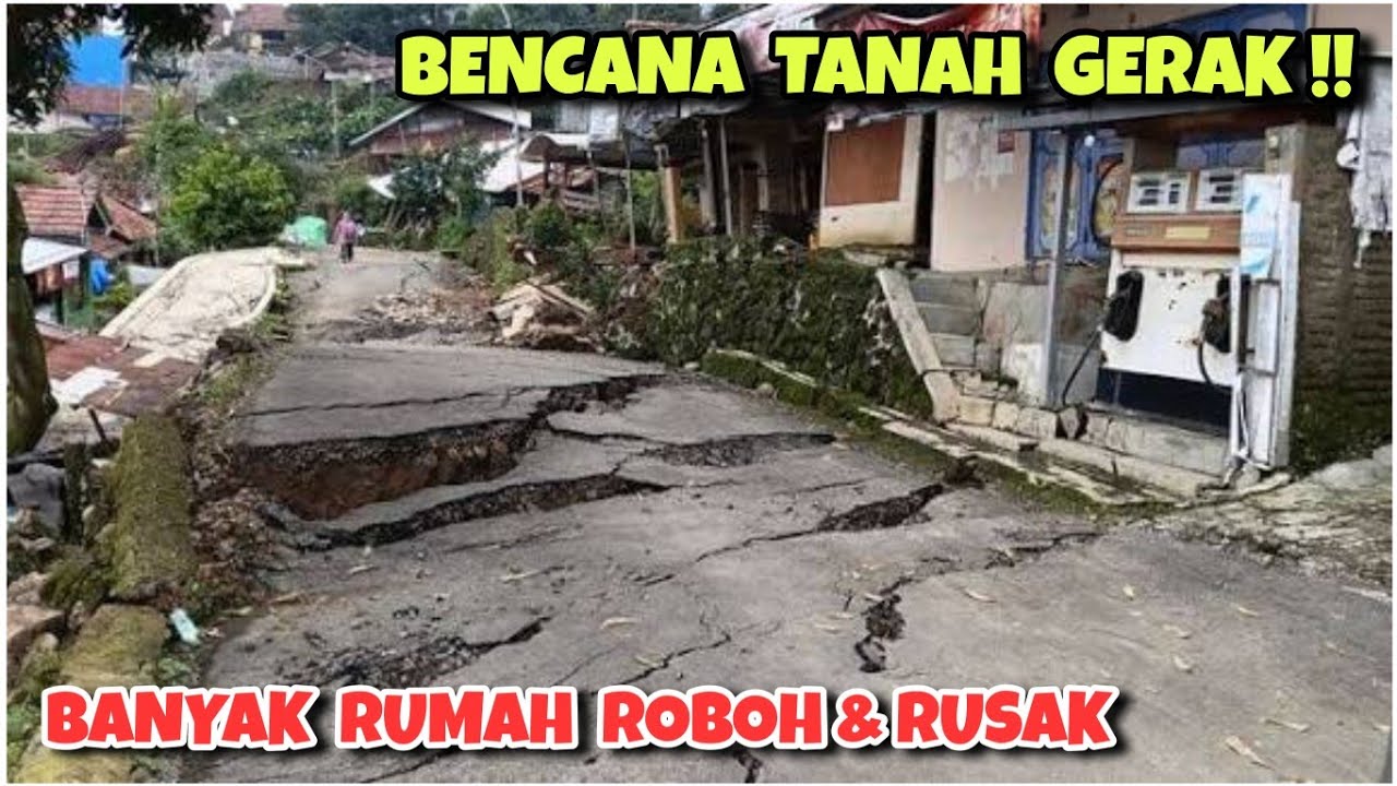 Benc4na tanah gerak di Padasari, Kabupaten Tegal ‼️ Semua rumah rusak & warga mengungsi