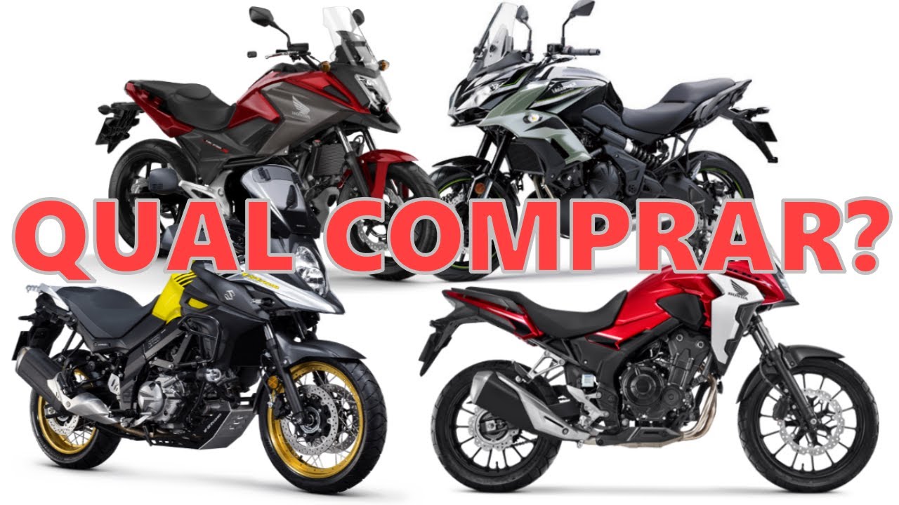 Qual comprar? CB500X x NC750X x VERSYS650 x VSTROM650 | DEFINITIVO!