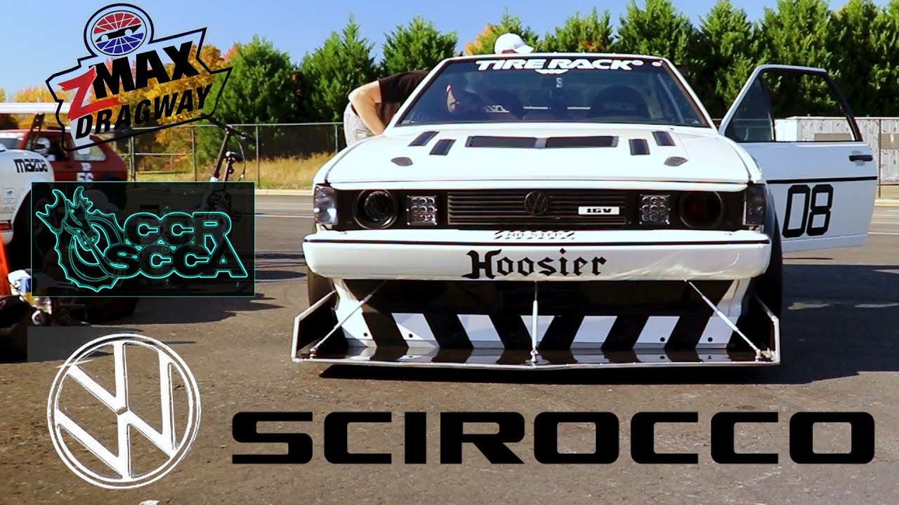 Supercharged VW  - Volkswagon Scirocco  Auto-X  CCR SCCA  Autocross #9 Zmax Dragway  11-14- 2021